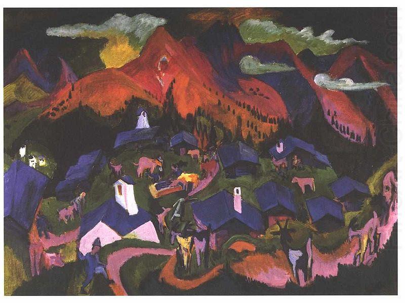 Ernst Ludwig Kirchner Return of the animals china oil painting image